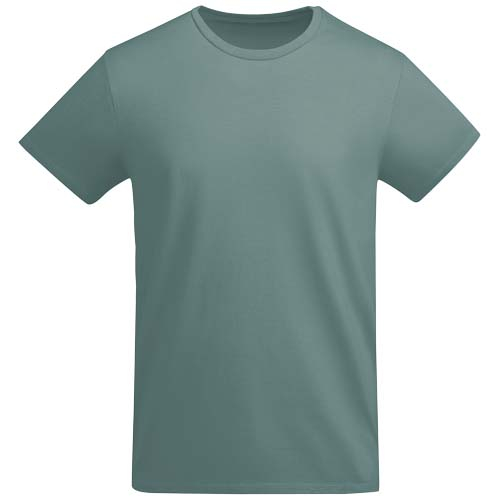 T-shirt homme promotionnel coton bio 175g Breda Roly Bleu calme